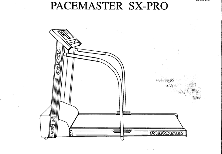 PaceMaster SX Pro Treadmill DC Drive Motor 933602916 SR3644-4458-5 