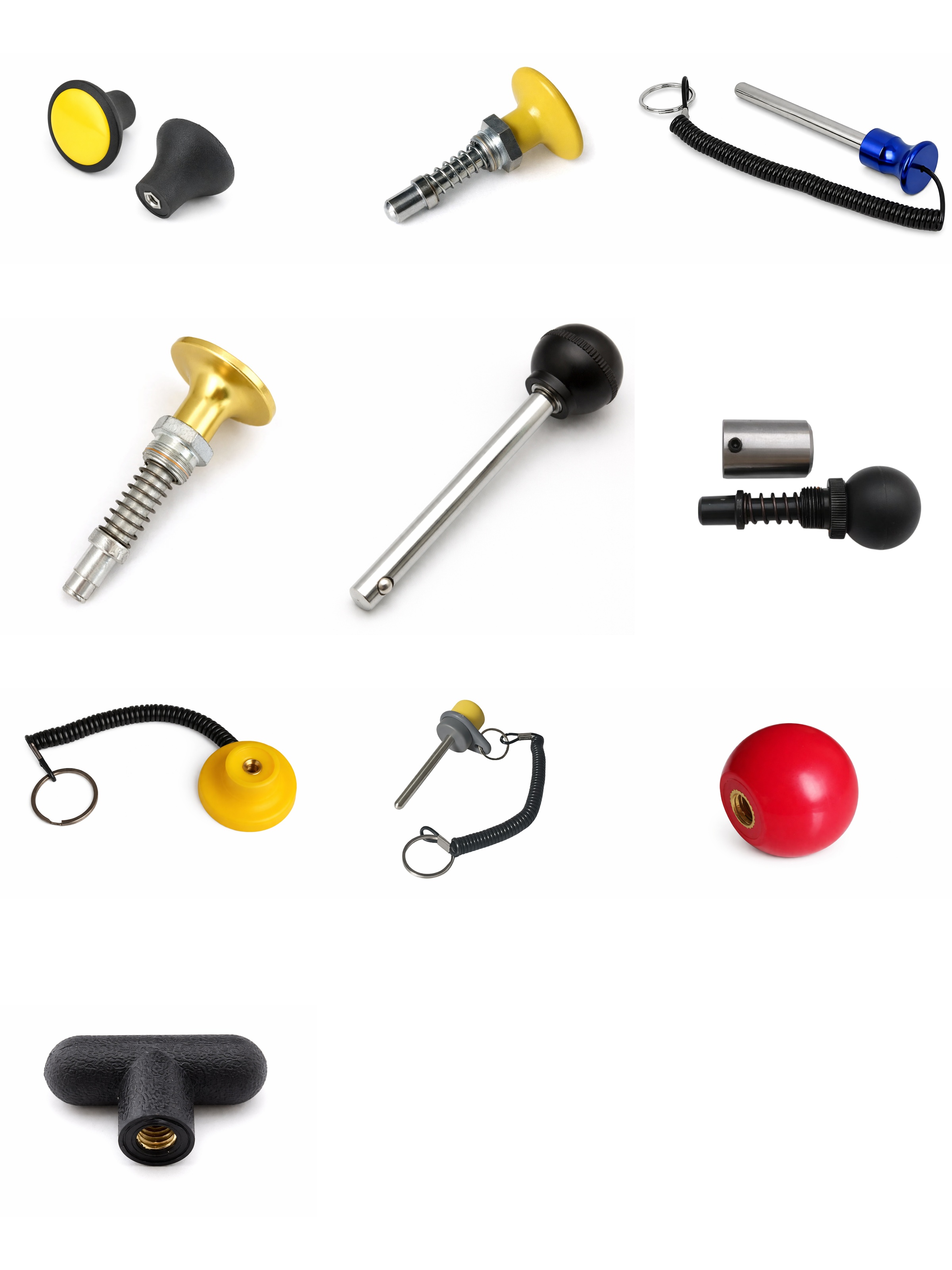 Commercial & Home Gym Strength stack pins pop knobs