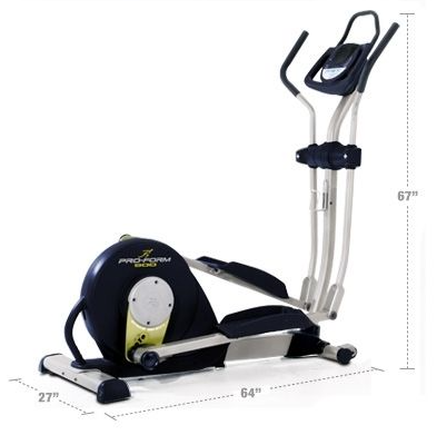 Used Proform 900 PFEL5905.0 Folding Elliptical