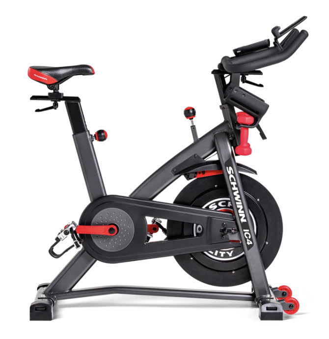 Used Schwinn IC4 Indoor Cycle 100873PRO Upright Stationary Bike