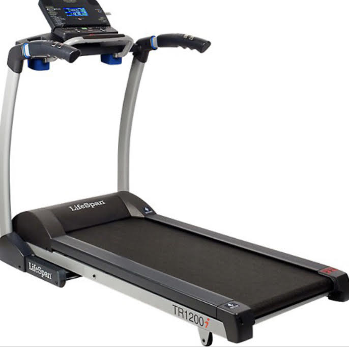 Used Lifespan TR1200i AB12C0 Folding Treadmill