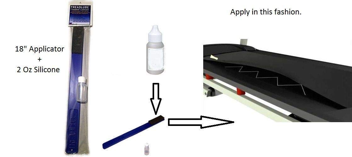 Treadlube Treadmill Lubricant Lube & Applicator