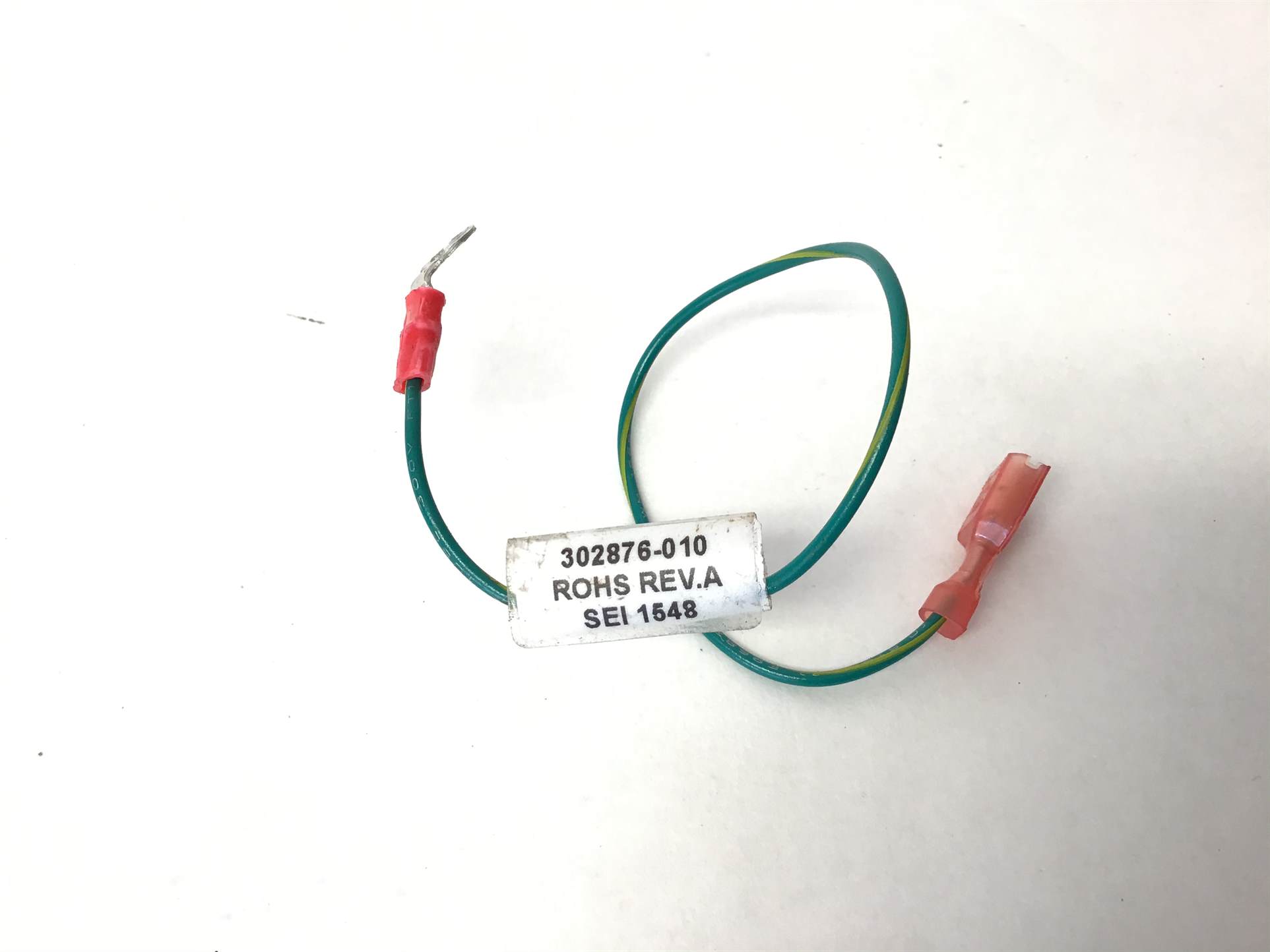 CBL,1C,20AWG,#10 RING/250X032 QD RE