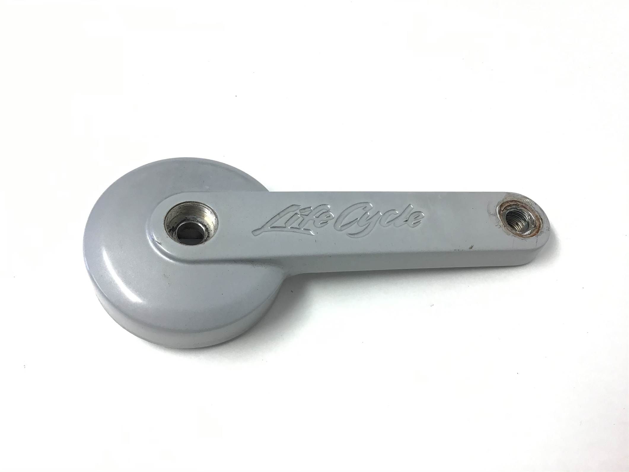 CRANK ARM: RIGHT, ARCTIC SILVER