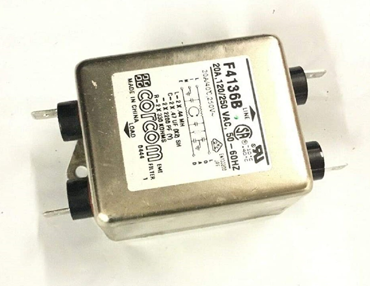 20 Amp Line Filter 230v or higher