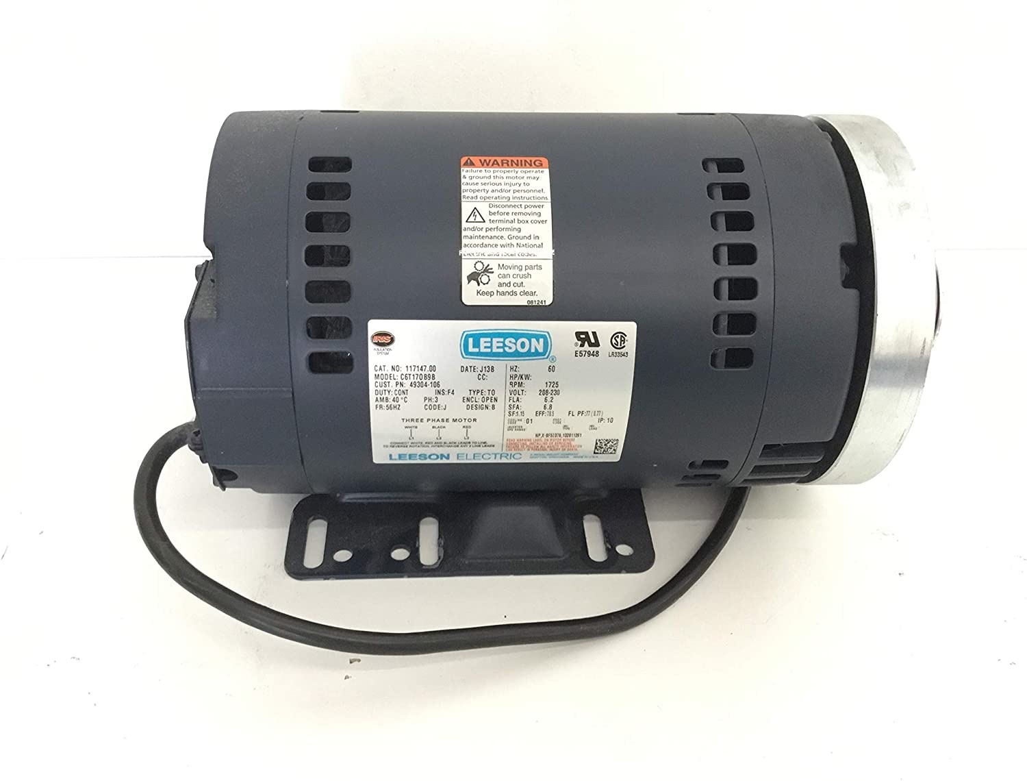 ASSY, DRIVE MOTOR, AC, 2HP #6305 BR