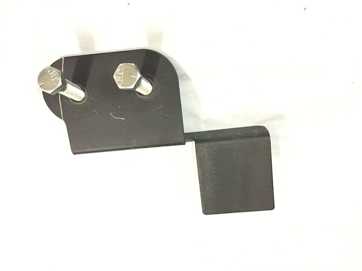 Bracket, Rear roller guard, Left