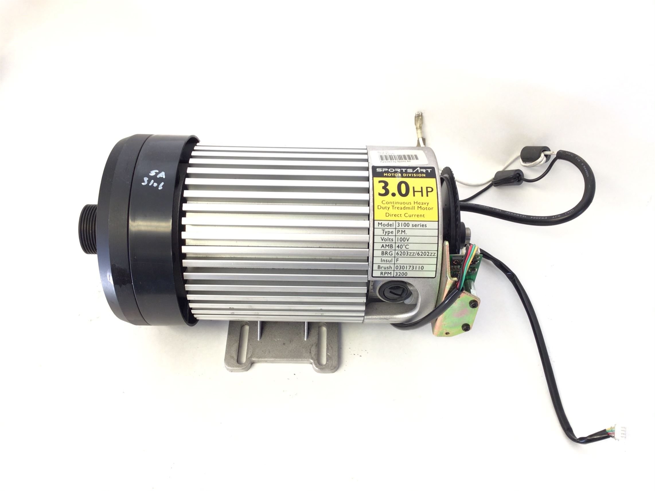 3.0HP Drive Motor HeatSink Body (Used)