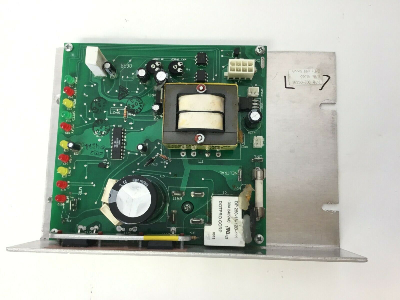 Lower Motor Control Board Controller (Seller refurbished)