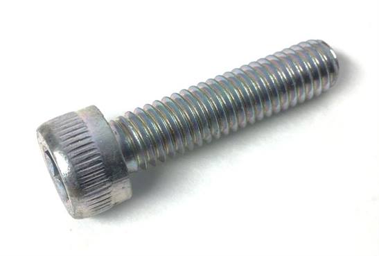 M6-1.0 X 25MM CHROME CAP SCREW