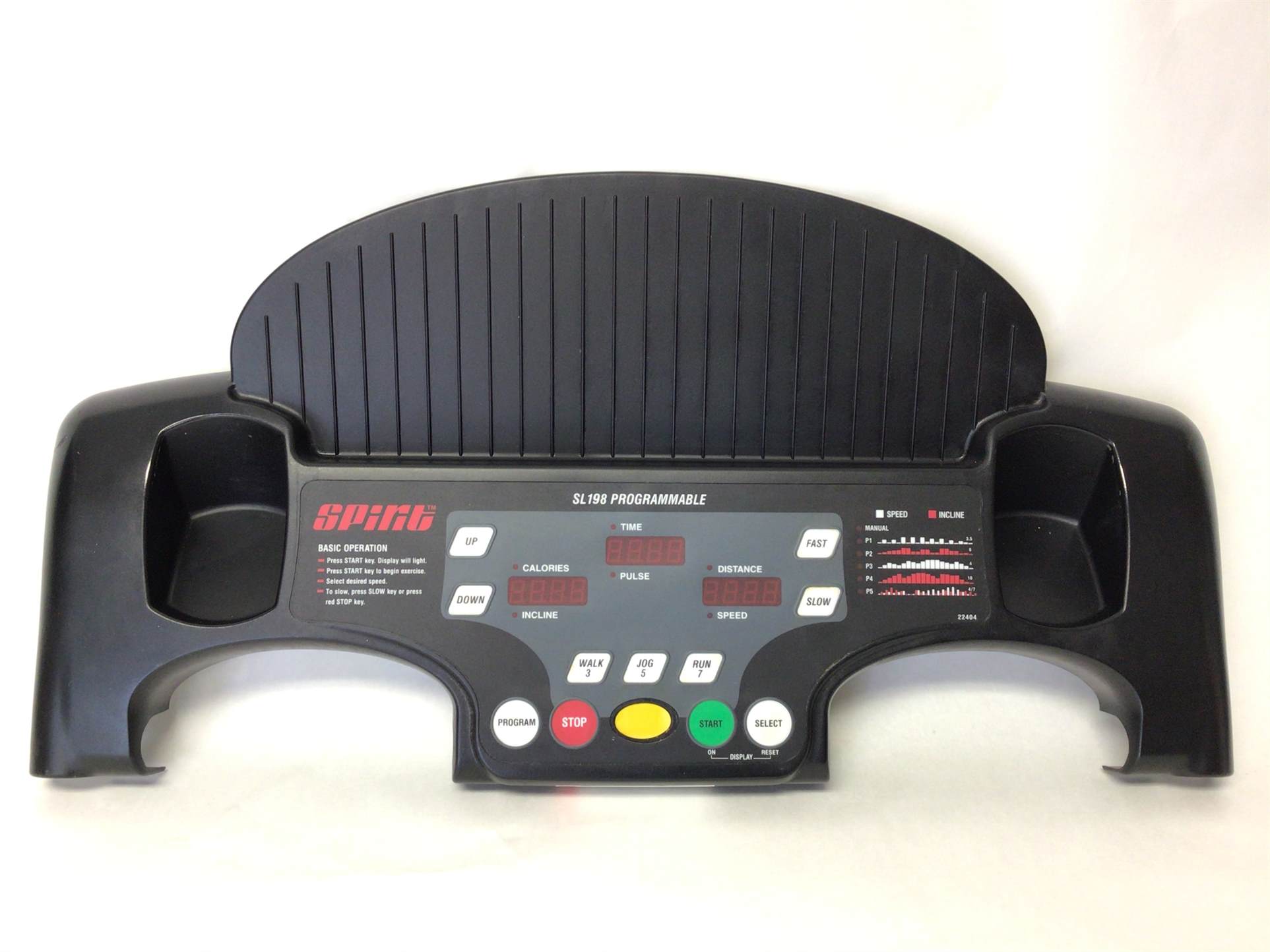 Spirit Fitness SL198 ALT-1320 Treadmill Display Console