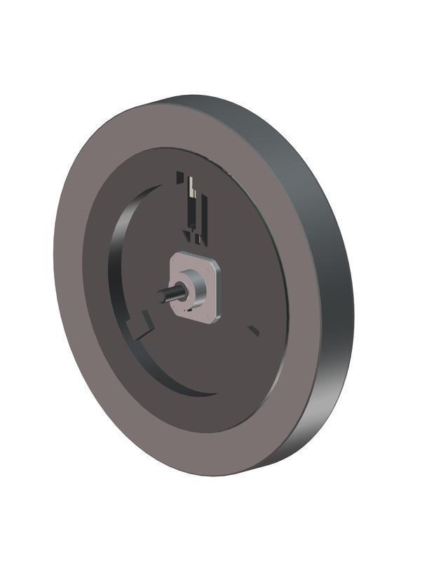 Octane Elliptical Black Magnetic Flywheel Brake