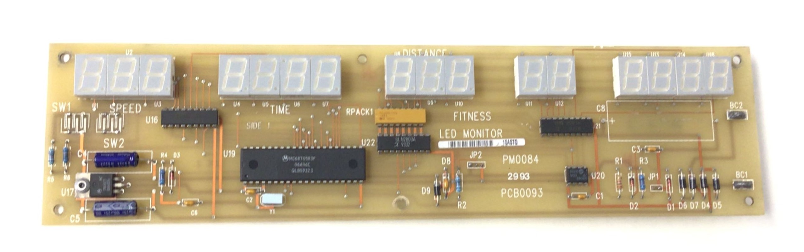 Treadmill Display Console Board (Used)