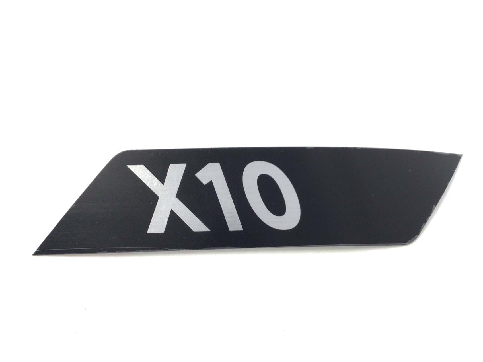 Vision Fitness X10 Stick On Label