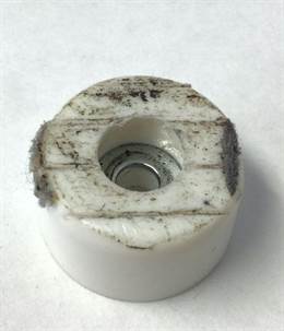 Foot Base Pad Plugs - White (Used)