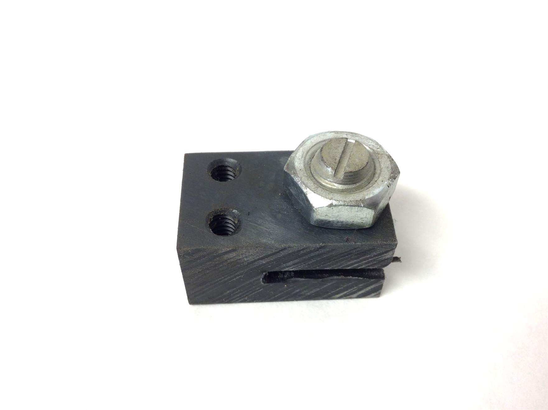   True 450HRC 2 Hole Mounting Clamp Block (Used)