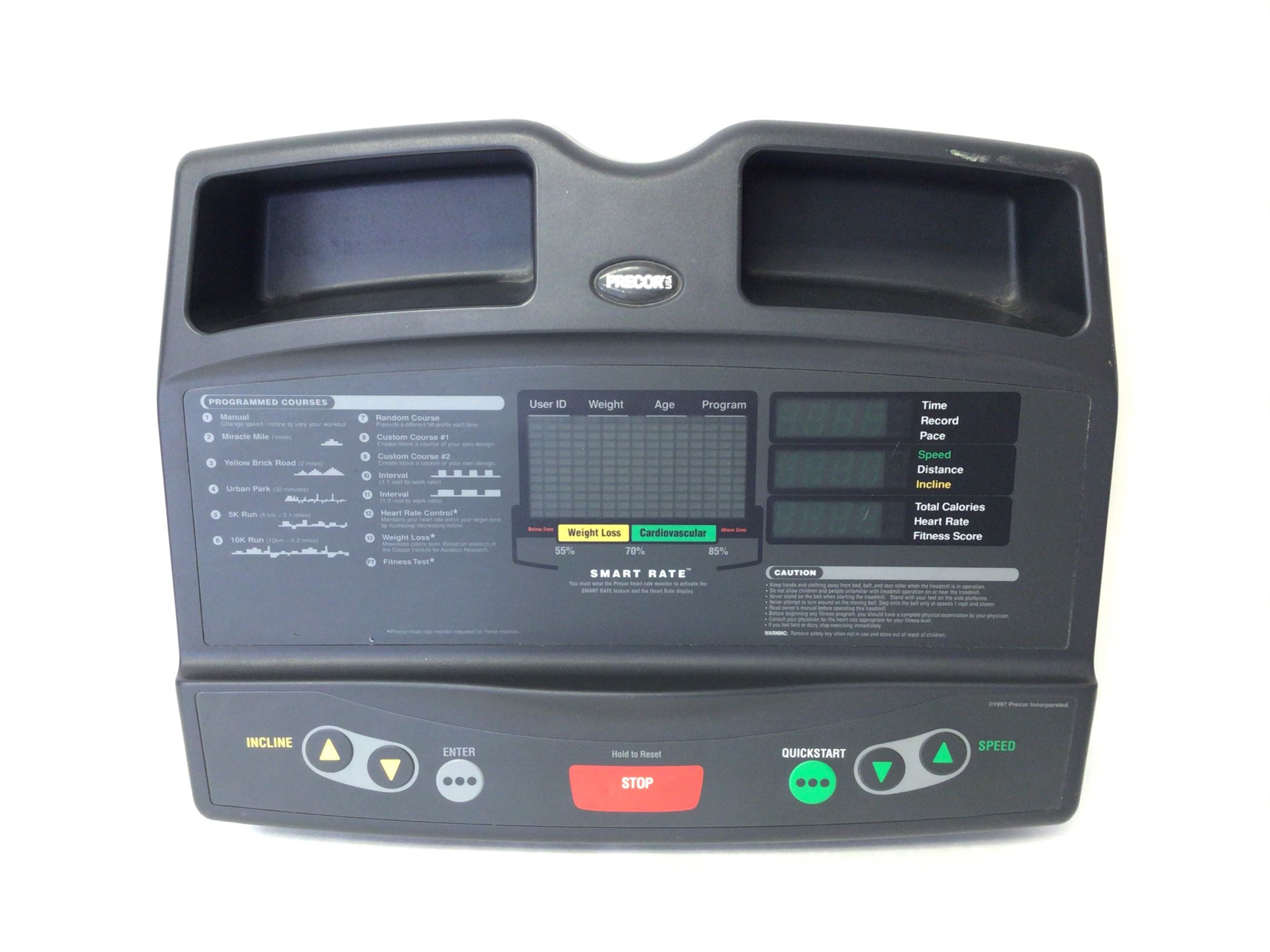 9.25i Treadmill Display Console