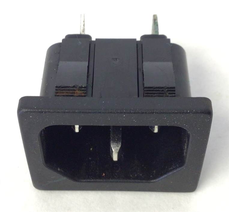 Power Cord Entry Input Socket Inlet (Used)