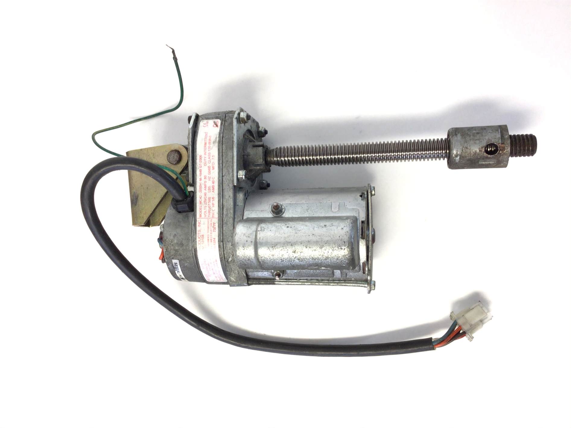Elevation Motor 220V includes potentiometer (Used)