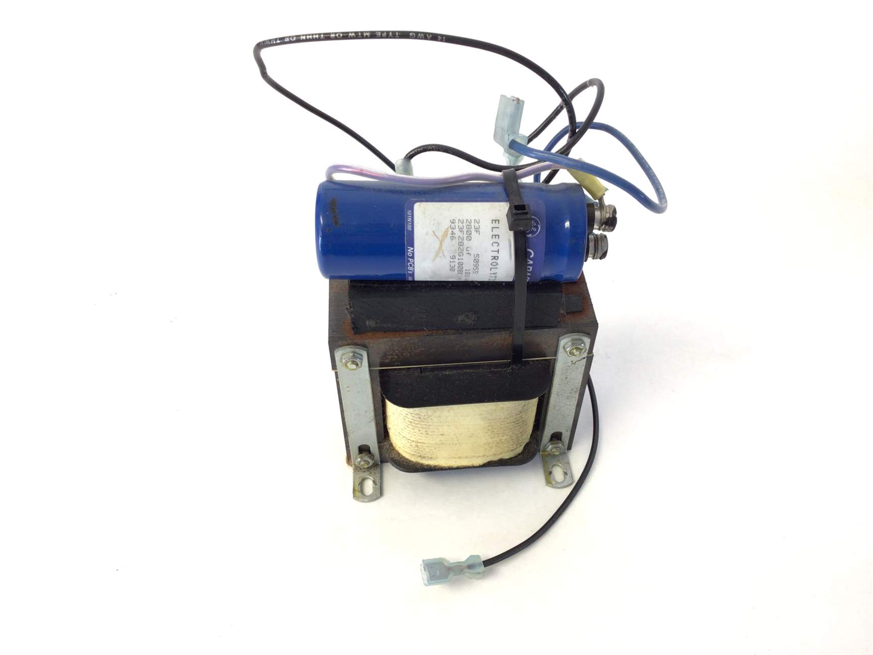 Used Motor Choke Transformer With 23f282G100BE1H1 2800uF Filter Capacitor
