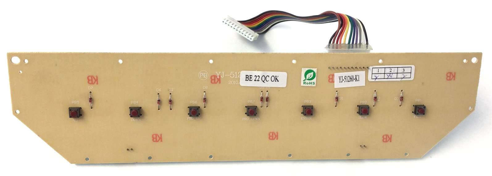 BOARD, LOWER AF63 YJ-51260-K1