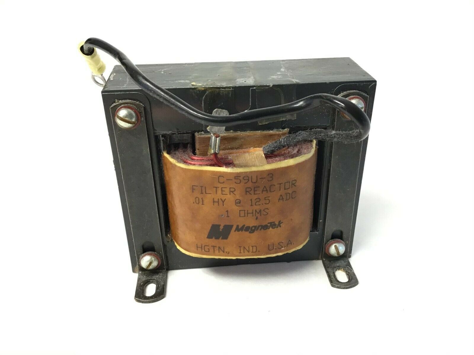 True Fitness Treadmill Motor Choke Transformer Filter Reactor Magnatek C-59U-3 (Used)