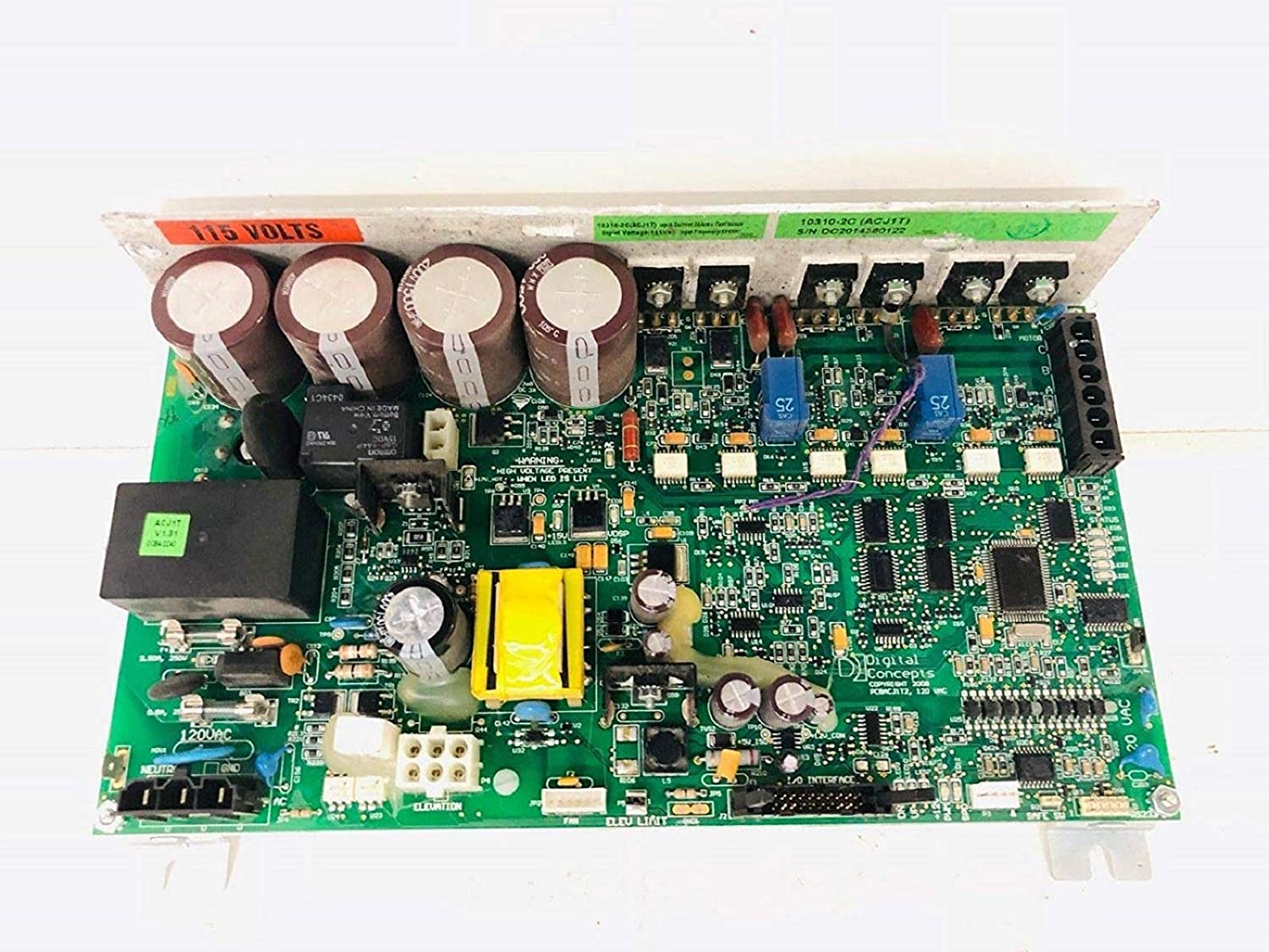 Lower Control Board Motor Controller Works with True Fitness CS400 TCS500B LC1100 Treadmill (Used)
