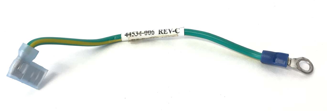 ASSY,CBL,1COND,14AWG,QK DISC,6 in.