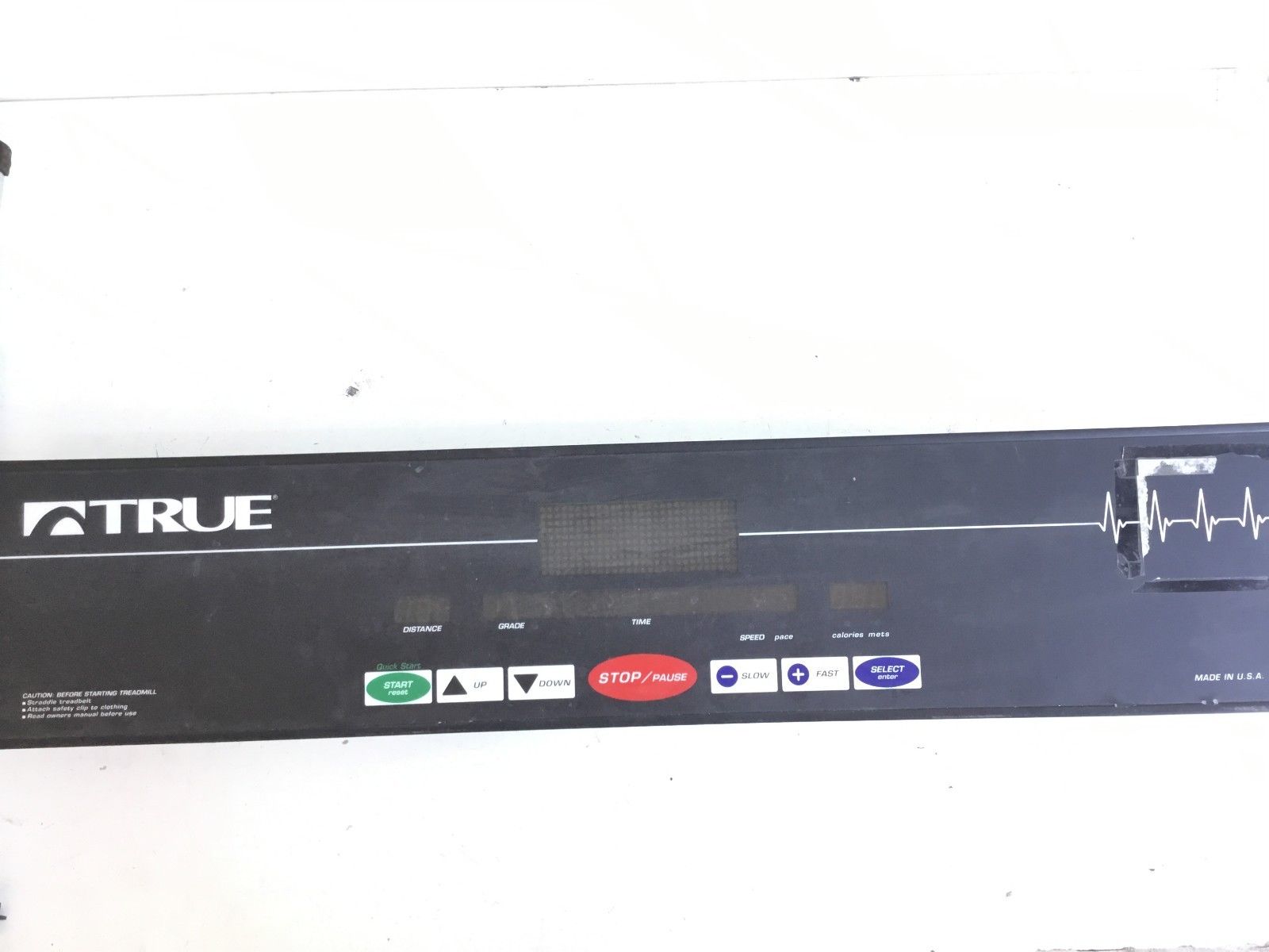 True Fitness 750 - 750CI Treadmill Display Console Dot Panel 00242500 (Used)