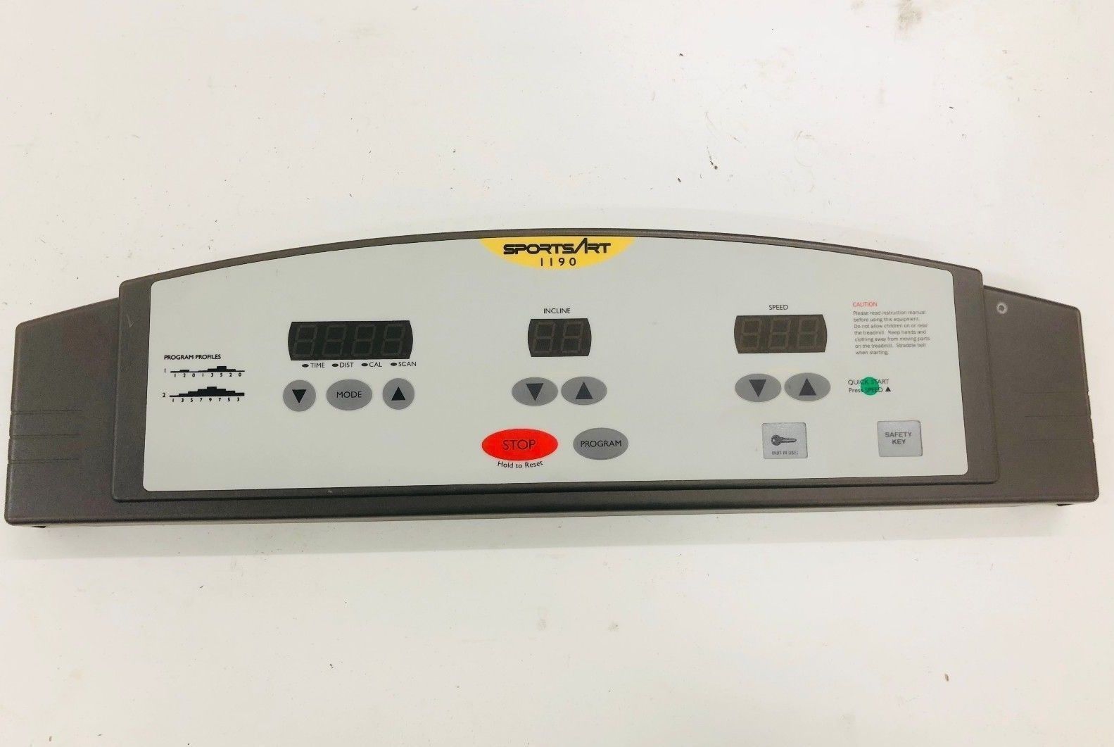 SportsArt 1190 Treadmill Display Console P29119001 Sports Art Used