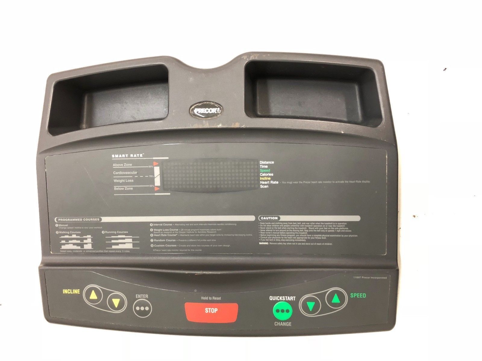 Precor - 9.4x - 9.41si (3X) Treadmill Display Console 37990-101 (Used)
