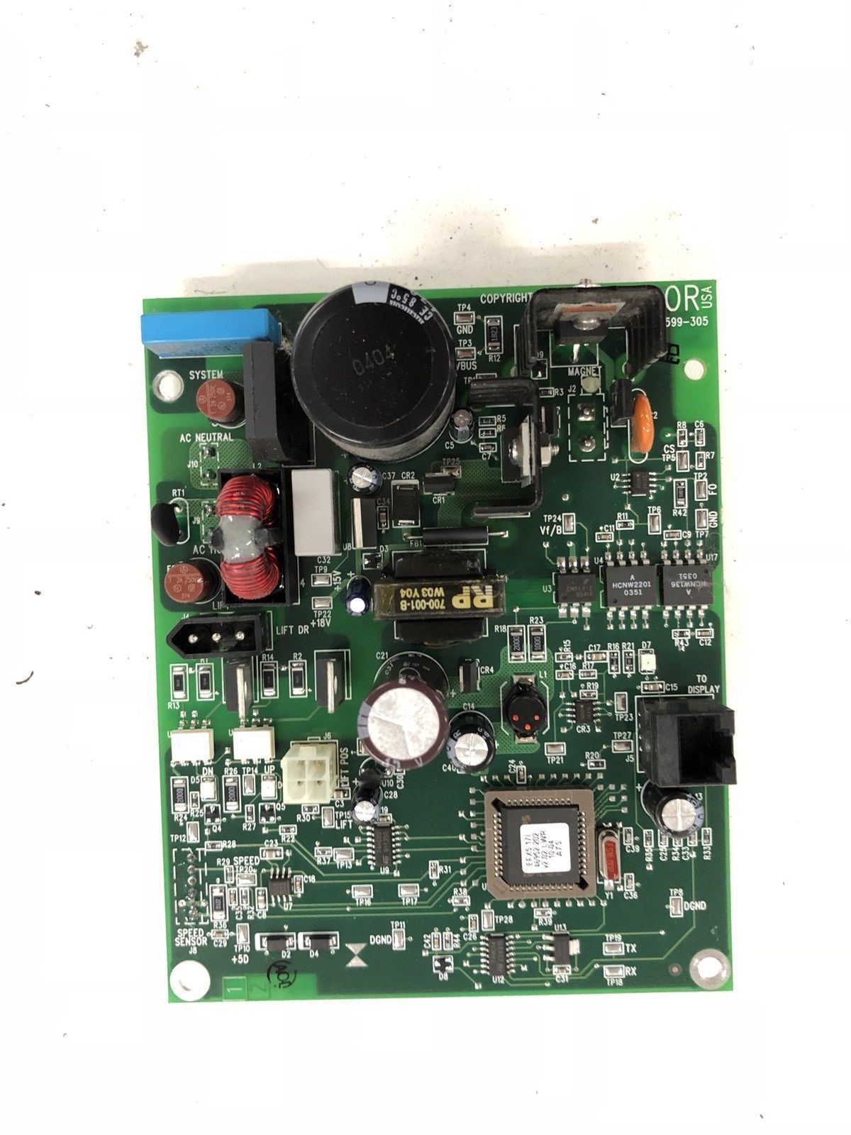 Precor efx 5.17i Elliptical Controller Lower Control Board MCB 46909-501 (Used)