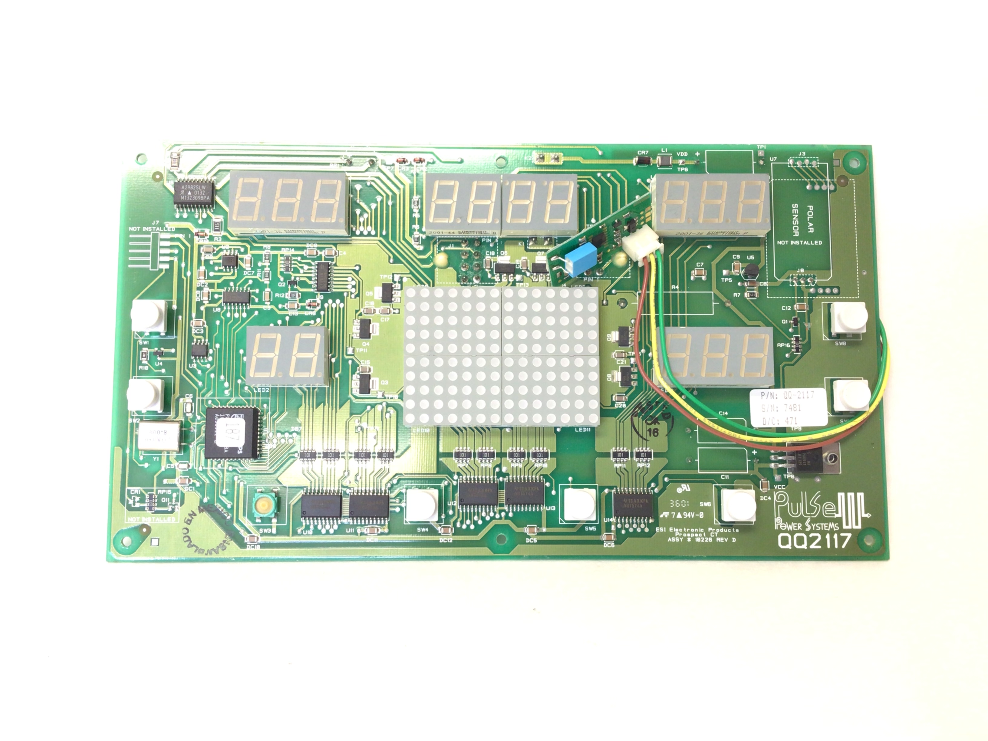 Display console electronic board (Used)