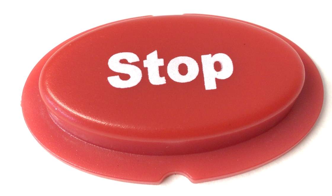 BUTTON, STOP (RED PLASTIC) UF63/Z88