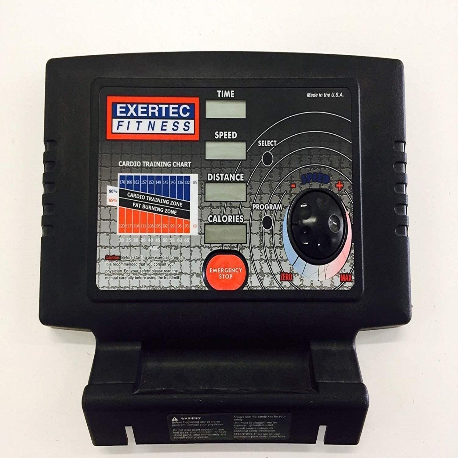 Display Console 07-0043 Electronic Board Overlay Works with Keys Fitness Pro 550 Treadmill (Used)