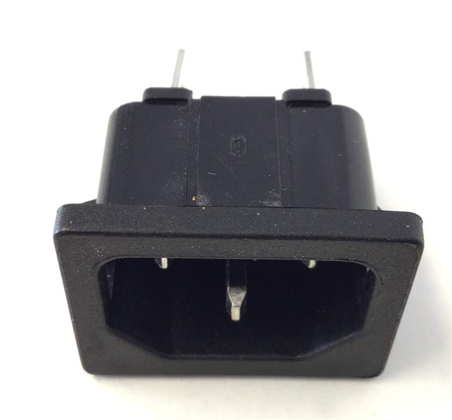 Power Cord Entry Input Socket Inlet (Used)