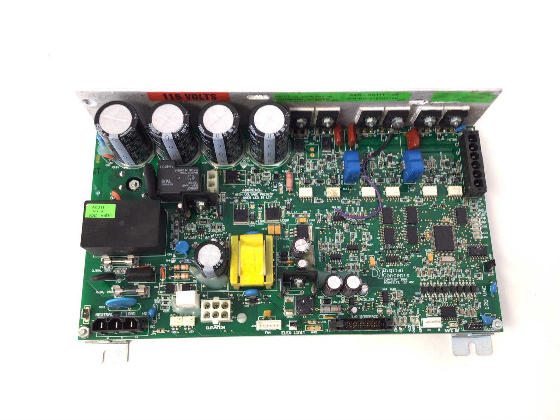 board, lower 115v acj1t -r