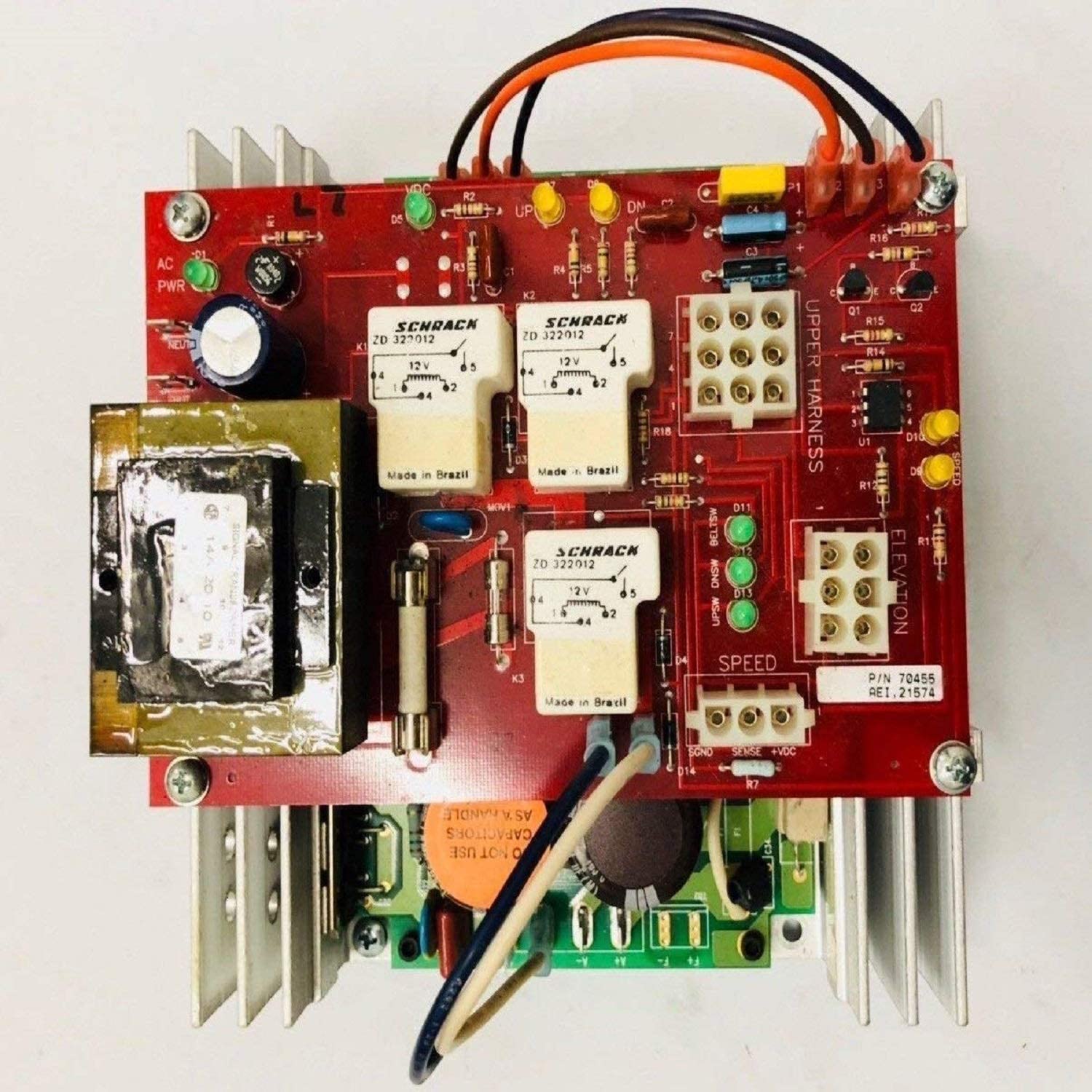 Hydra Fitness Exchange PWM DC Motor Speed Control Set Controller Board 70455 Works W Landice l7 l8 Treadmill (Used)