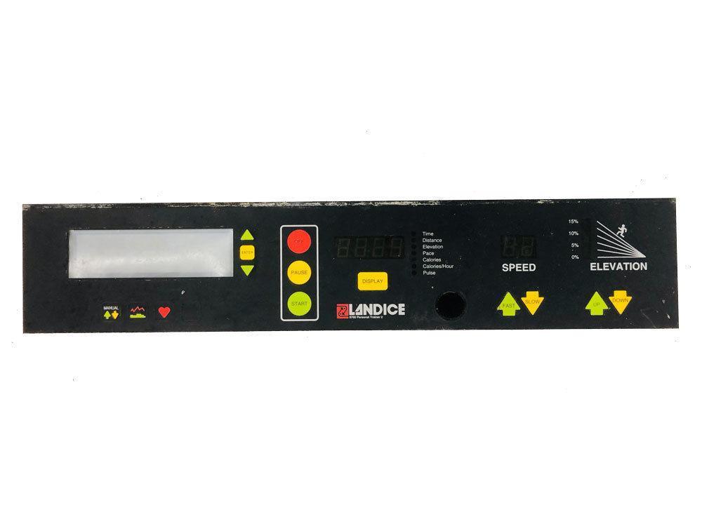 Landice - 8700 Sprint-VFX, SST-VFX, and PRG_VFX Treadmill Display Console (Used)