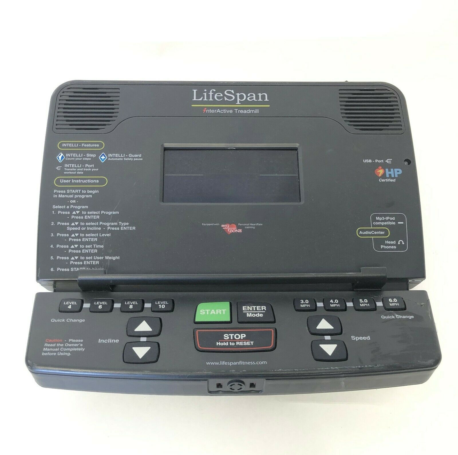 LifeSpan - TR1200i Treadmill Display Console Assembly 404120201002310 (Used)
