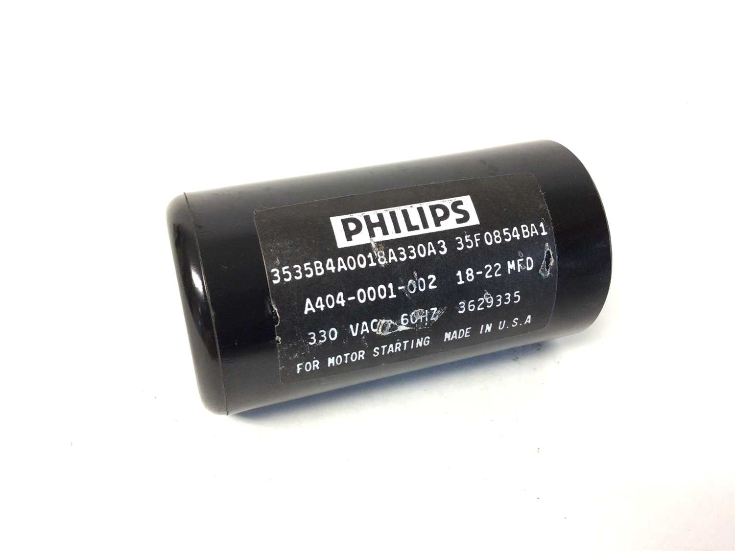 Phillips 18-22 MFD Capacitor (Used)