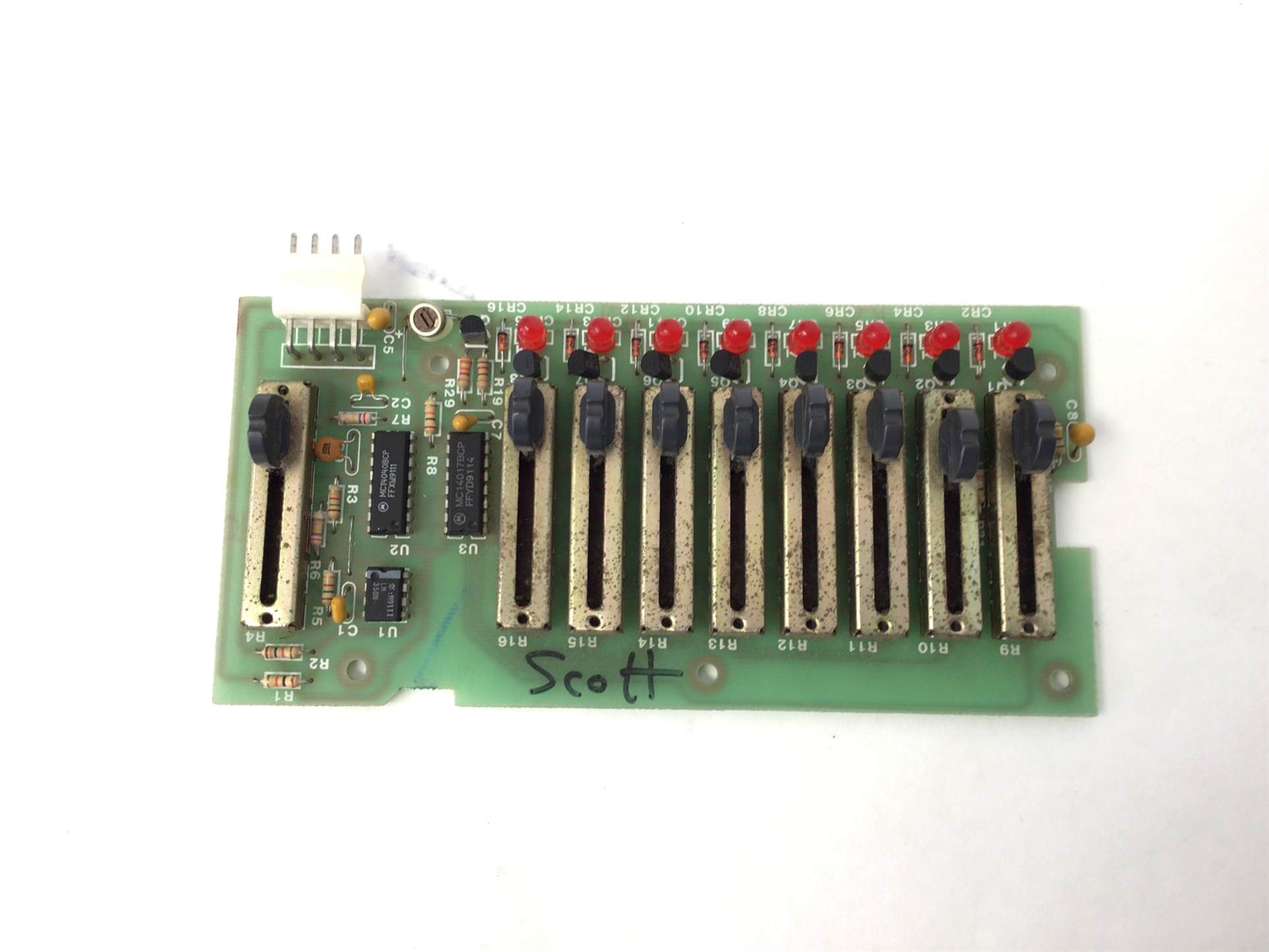Speed Inteveral Control Board Upper Console (Used)