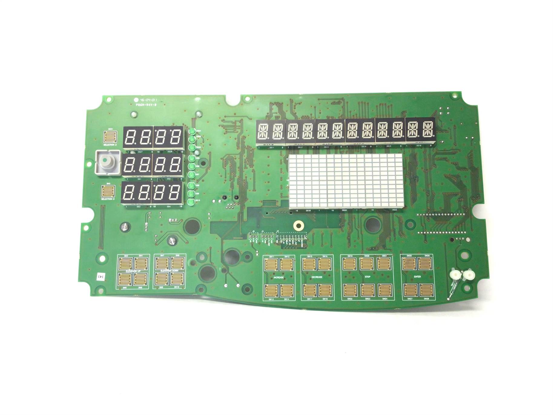 Display Console Board Microcomputer (Used)