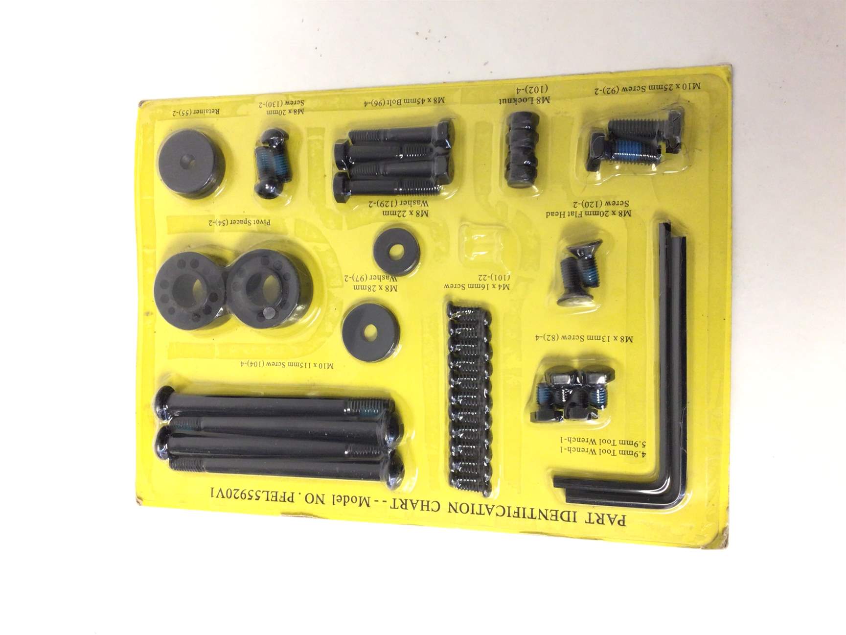 HARDWARE KIT, NOTE: