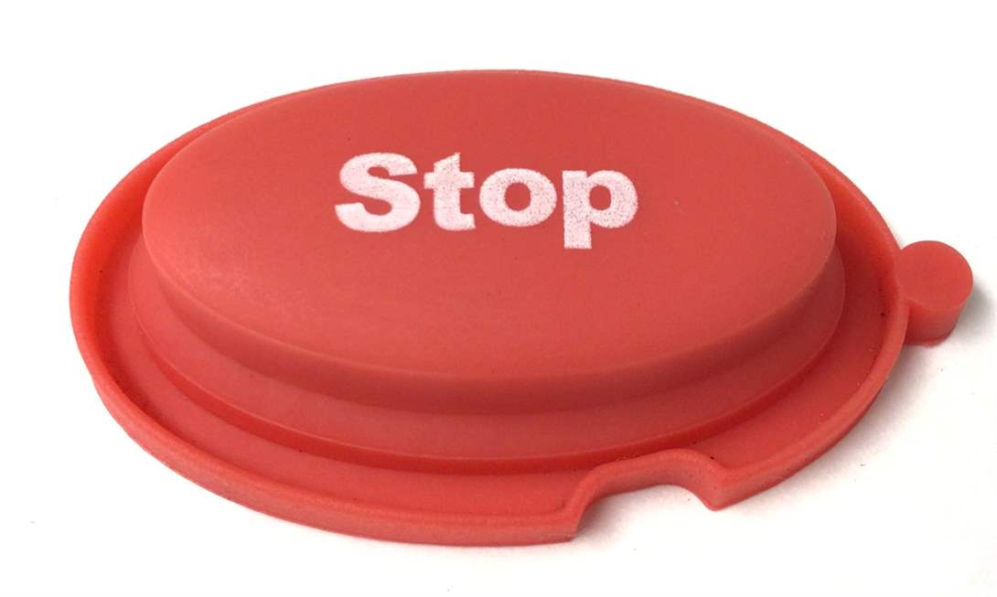 Stop Switch Key Button Red (Used)