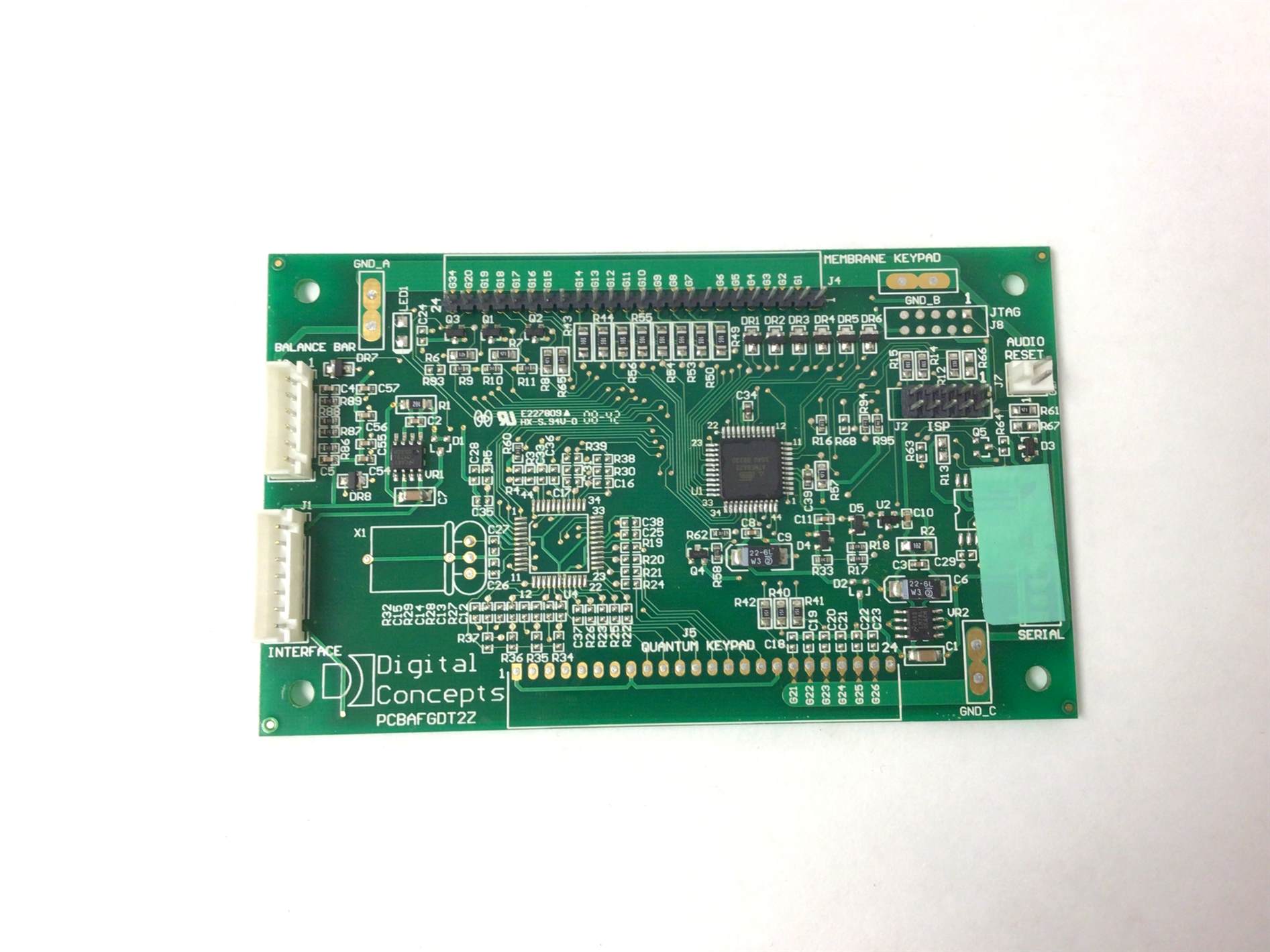 Console Membrane Keypad Board (Used)