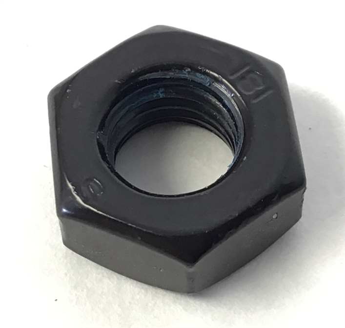 Hardware: Nut HEX M10X1.5 Black Zinc