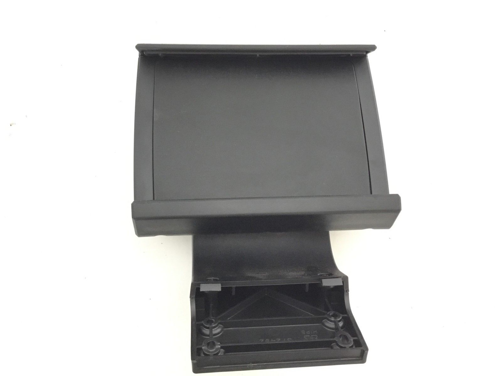 Console Mounted Black Tablet Phone Book Holder