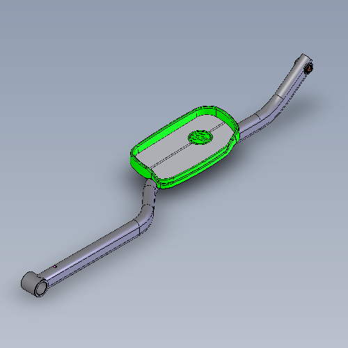 Right Pedal Arm Assembly
