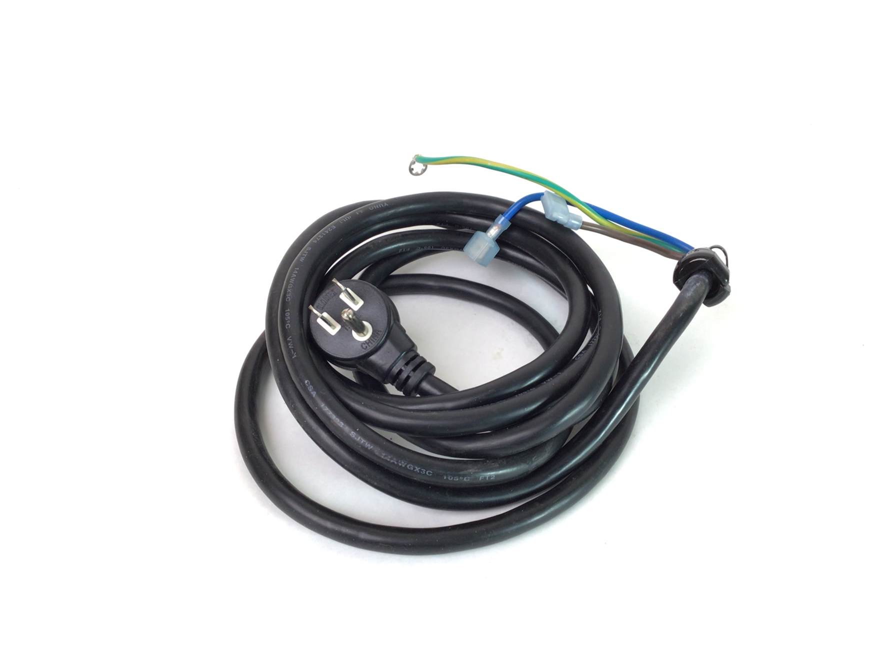 power cord-9ft 14/3 sjtow-a blk ce